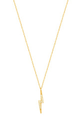 Sterling Silver Lightning Necklace